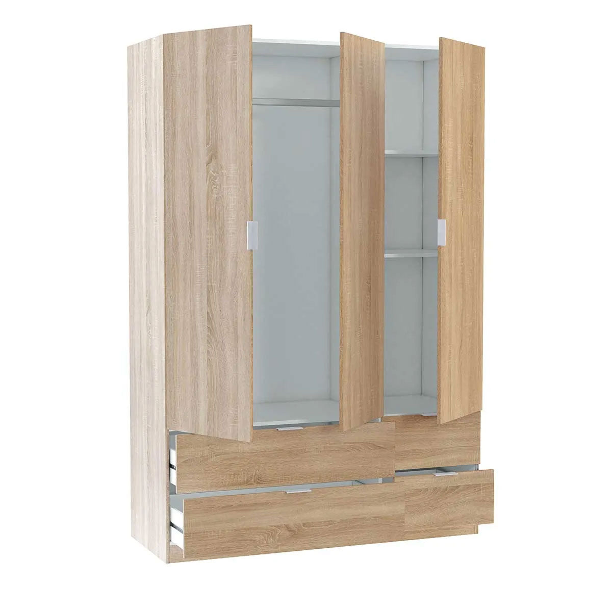 Armari amb 3 portes i 4 calaixos model ESTUBENY.