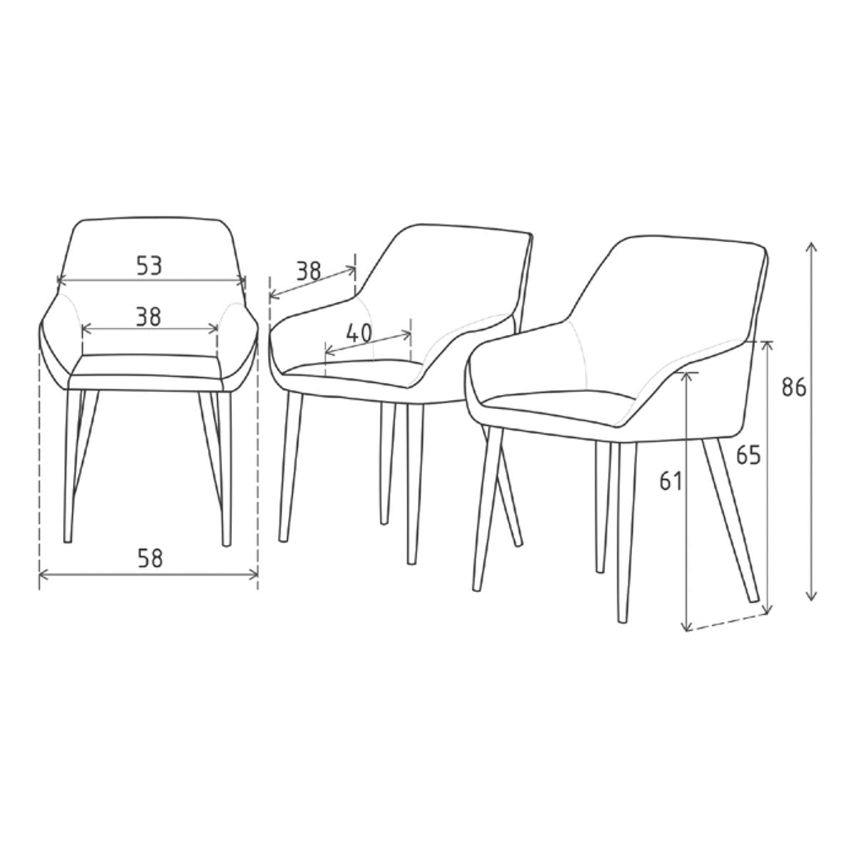 Taula de menjador model BETERA.