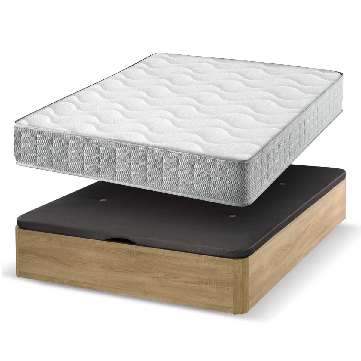 Matalàs d'escuma HR+visco, domotex®, model CHESTE.