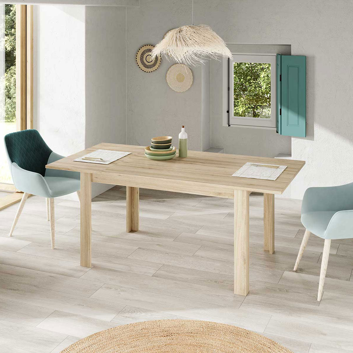 Taula de menjador model NÀQUERA.