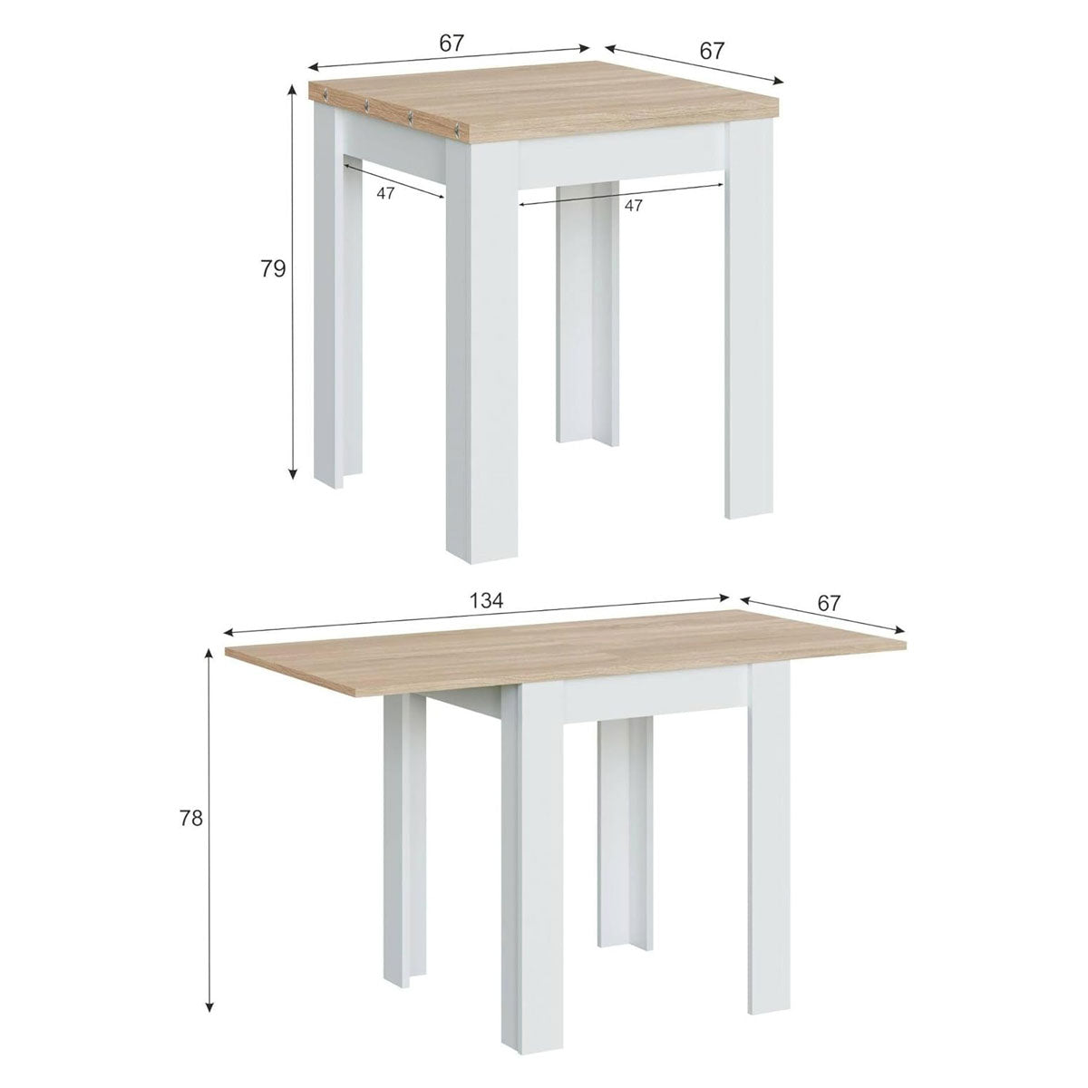 Taula de menjador model GODELLETA.